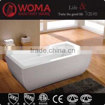 Q164 new design acrylic walk in tub shower combo/ cheap freestanding tub,