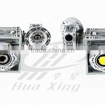 Die Cast Aluminum Alloy double NMRV-NMRV 025-150 right angle Worm Speed reducer ,Gearbox Matched With Motor for Industry