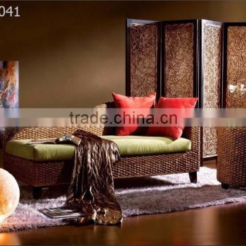 Natural rattan chair wicker bedroom set home furniture