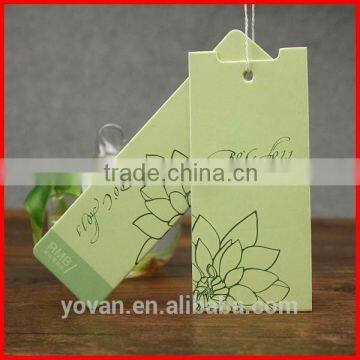 High Quality Contracted Delicate Pure Printing Color Paper Hangtags