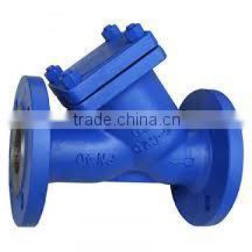 Ductile iron/cast iron y strainer prices with PN10, PN16