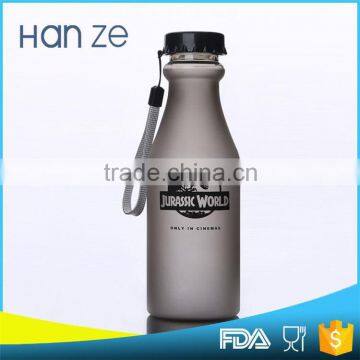 2015 popular new solar milk bottle glass