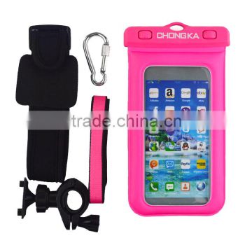 Hot Sale PVC Waterproof Phone Bag with Armlet