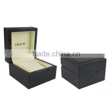 Top-end Custom OEM Wooden Box For Watch Black Wooden Waist Watch Boxes