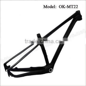 mtb bike frame 3k matte bicycle frame carbon mtb bike frame