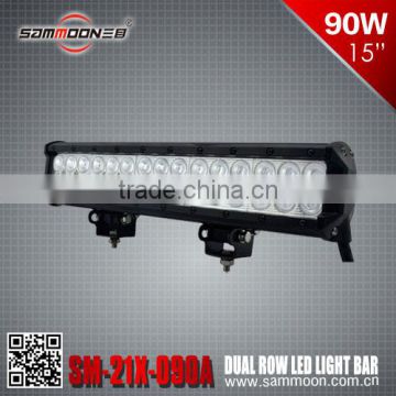 90W CREE LED Light Bar_15 Inch 90W Dual Row LED Light Bar