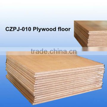 Lowest price CZPJ-010 2440mm length Plywooden flooring for trailer