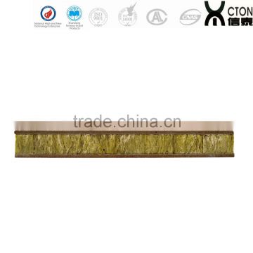 Rock wool for external wall thermal insulation composite board