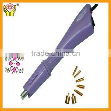 Plastic handle hotfix stone ss20 ab crystal