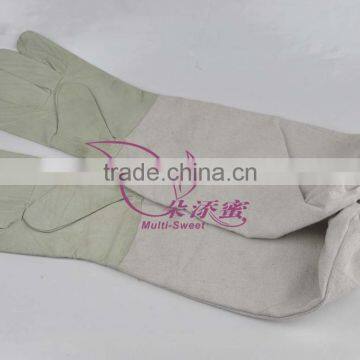 Ventilate beekeeper glove leather bee gloves BG-4