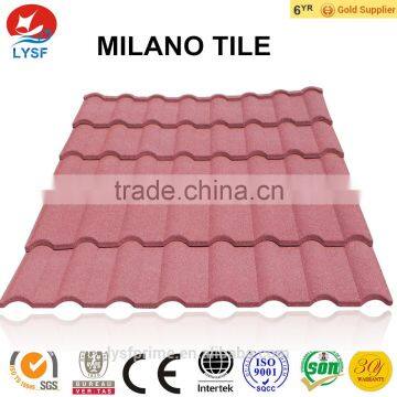 Milano tile - Stone Coated Steel Roofing Tile