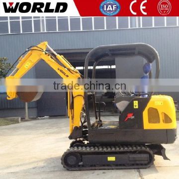 1.8ton CE approved rubber track for mini excavator price with Nachi Pump