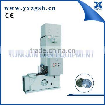 Automatic can lid lining and drying machine