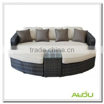 Audu Flat Rattan Daybed/UV And Waterproof Rattan Daybed