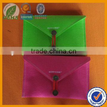 Wool felt pencil pouch, zipper wool felt pencile box, woll felt pencil bag shijiazhuang manufacturer