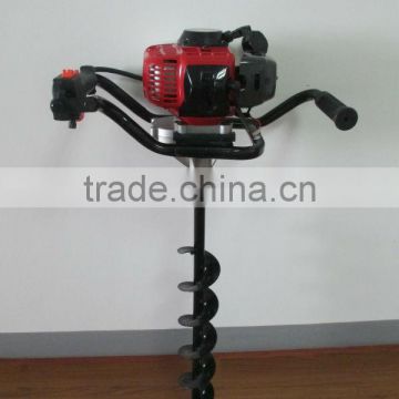 clay drilling auger gas powered ice auger hand auger drilling machine