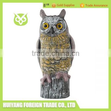 high quality plastic owl outdoor garden decor for sale