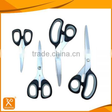 High quality Titanium coated Scissors set-5",7",8" and 9" tool scissors with rubber handle
