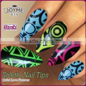 Hot sale woman nails used items for sale nail stiletto nail art supplies
