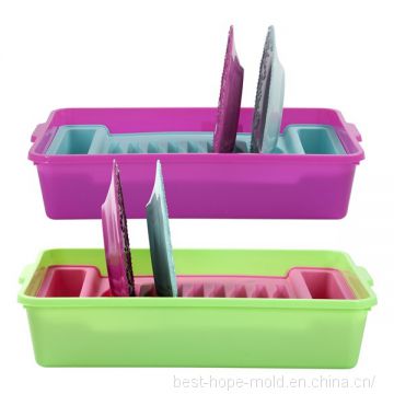 Plastic Dish Rack Mold for Household Use