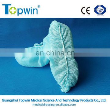 Medical nonwoven Popular Blue Disposable shoe covers