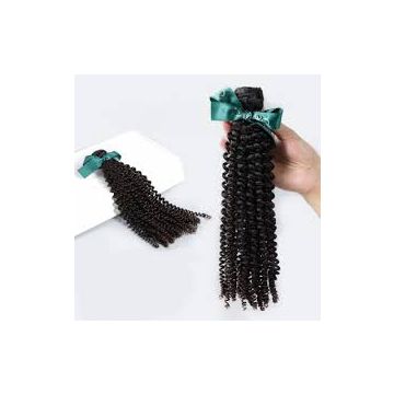 No Damage 100g Indian Curly Human Hair Natural Hair Line