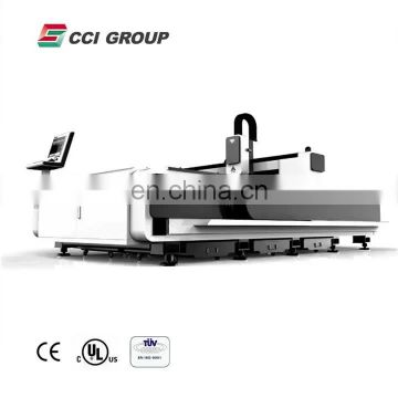 China low price fiber laser die fiber laser cutting machine with 2000 watt for acrylic stainless steel carbon steel