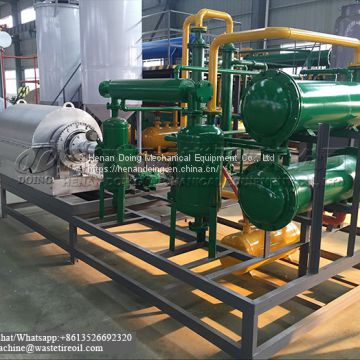 Small scale waste plastic to fuel oil machine for sale