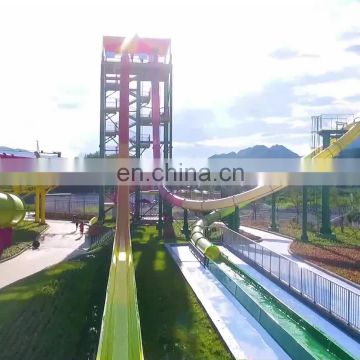 100 foot long/ height/ area fiberglass water slide