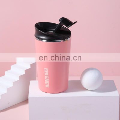 2021 Best selling 316 Stainless Steel Outdoor Coffee Cup with tea fliter Tumbler Leak proof Hot Drink Cups for Coffee Tea