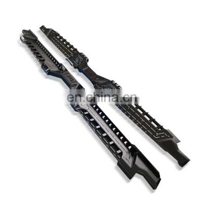New Design 4x4 Black Steel Side Step  Accessories Car Running Boards for Ford Ranger