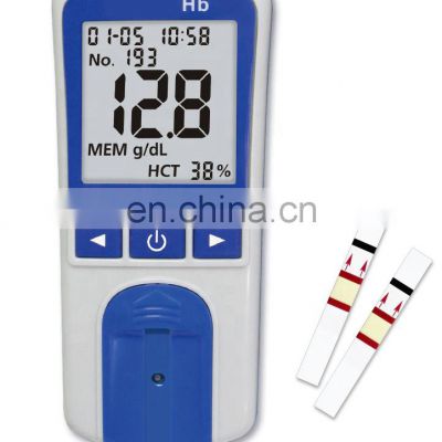 Best price portable Hb Hemoglobin meter blood testing hemoglobin analyzer for lab