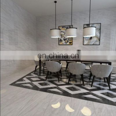 glossy marble porcelain full body polished wall tile design picture