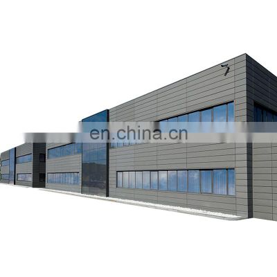 High Quality Professional Construction Design Prefabricated 2 Floor Steel Structure Office Warehouse