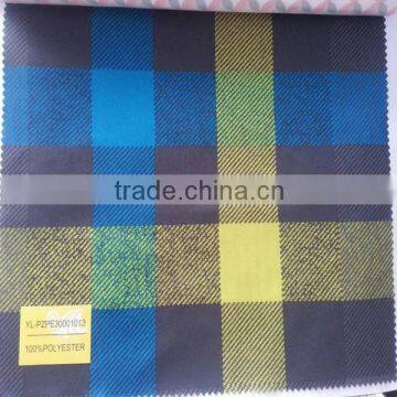 300T 100% Polyester Pongee Stripe Printed Fabric