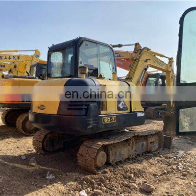 second hand hyundai 6ton excavator , mini digger hyundai 60-7 , original digger for sale