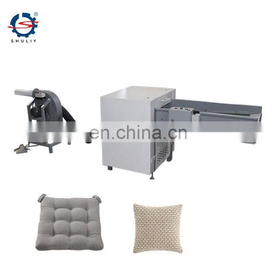 Pillow filling machine line Double Filling Pipes Cotton Fiber Toy Stuffing Machine