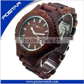 Superior Quality Wood Watches Hot Fashion Wooden Watch for Man