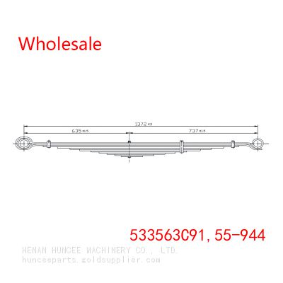 533563C91, 55-944 Navistar Front Axle Leaf Spring Wholesale