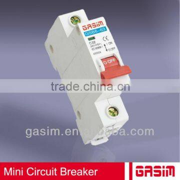 easy mounting 3p mini circuit breaker
