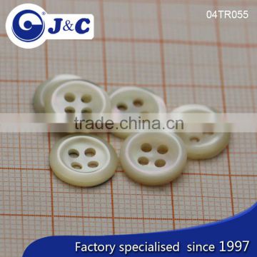 J&C Trocas shell buttons for fashion shirt.TR055,056
