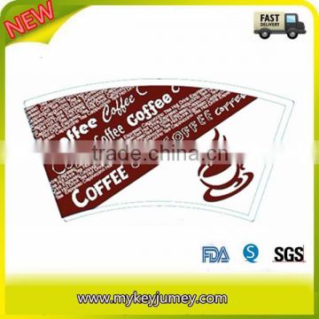 Paper Cup Fan In Printing For Coffee Cups
