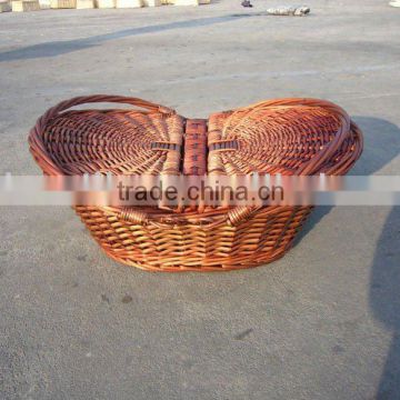 picnic & crafts willow basket