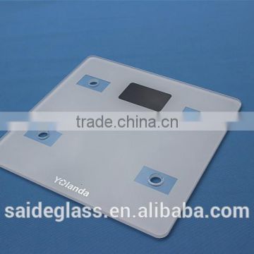 silkscreen body scale/ toughened body scale glass