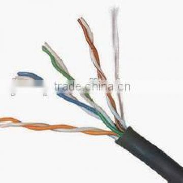 Export cables UTP CAT5E cable black