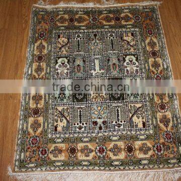 hand made square carpet, canton fair factory price