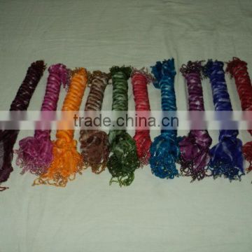 new rayon printed t/d scarves new from india