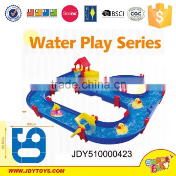 86.5*73cm small water park park water for kids play with whistle yellow duck