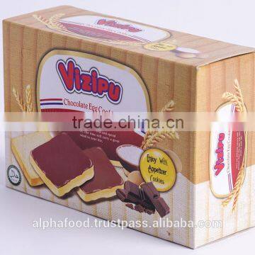 BISCUIT BOX - Vizipu Chocolate 100g/box Egg Cookie - Delicious Biscuits