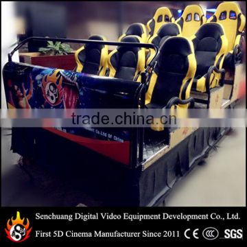 New business project Interactive 7d cinema for Red 9 seats electric 7d cinema system